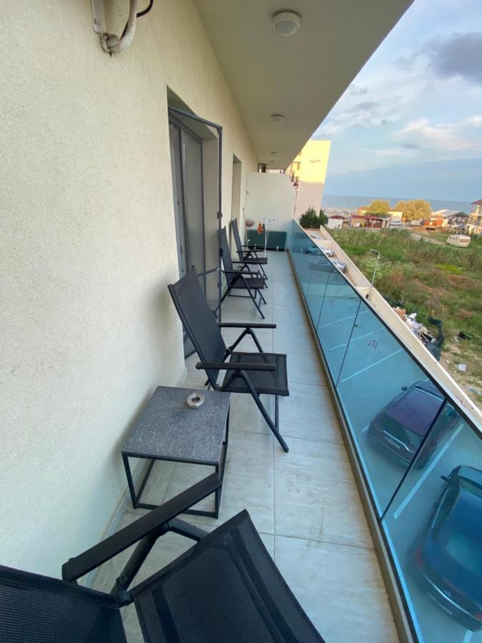 blue apartment Năvodari Exterior foto